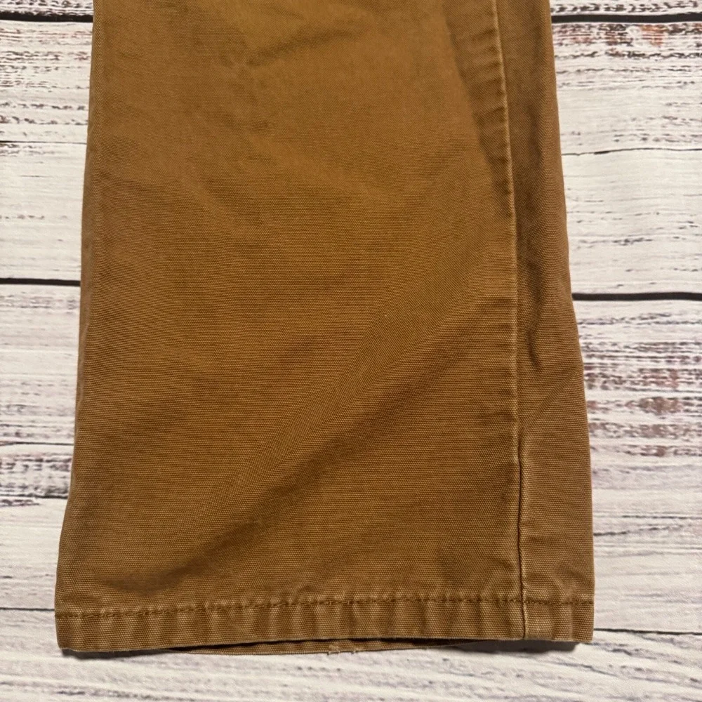 Eddie Bauer Straight Fit Khaki Pants 100% Cotton Men's Size 40x30‎ (Fits 39x27)